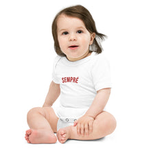Load image into Gallery viewer, SEMPRÉ: Baby short sleeve onesie