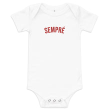 Load image into Gallery viewer, SEMPRÉ: Baby short sleeve onesie