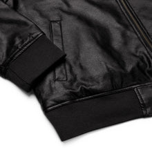 Load image into Gallery viewer, SEMPRÉ: Leather Bomber Jacket