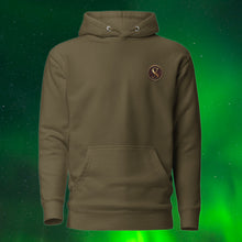 Load image into Gallery viewer, GOLD SEMPRE CREST : EMBROIDERED LOGO (Unisex Hoodie)