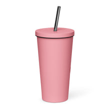 Load image into Gallery viewer, SEMPRÉ: Insulated tumbler with a straw