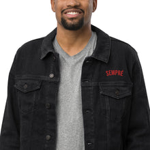 Load image into Gallery viewer, SEMPRÉ: Unisex denim jacket