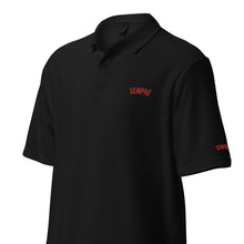 Load image into Gallery viewer, SEMPRÉ: Unisex pique polo shirt
