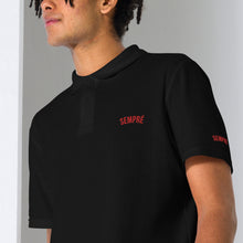 Load image into Gallery viewer, SEMPRÉ: Unisex pique polo shirt