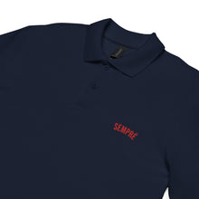 Load image into Gallery viewer, SEMPRÉ: Unisex pique polo shirt