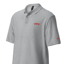 Load image into Gallery viewer, SEMPRÉ: Unisex pique polo shirt