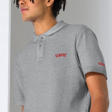 Load image into Gallery viewer, SEMPRÉ: Unisex pique polo shirt