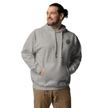Load image into Gallery viewer, SEMPRE AQUA CREST : EMBROIDERED LOGO (Unisex Hoodie)