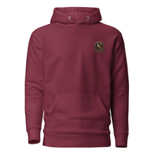 Load image into Gallery viewer, GOLD SEMPRE CREST : EMBROIDERED LOGO (Unisex Hoodie)