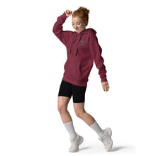 Load image into Gallery viewer, SEMPRE AQUA CREST : EMBROIDERED LOGO (Unisex Hoodie)