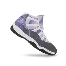 Load image into Gallery viewer, Purple and Black (Sempre Signature) Basketball Sneakers