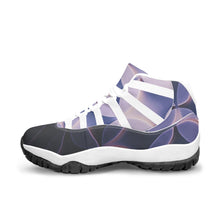 Load image into Gallery viewer, Purple and Black (Sempre Signature) Basketball Sneakers