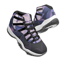 Load image into Gallery viewer, Purple and Black (Sempre Signature) Basketball Sneakers