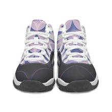 Load image into Gallery viewer, Purple and Black (Sempre Signature) Basketball Sneakers