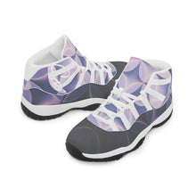 Load image into Gallery viewer, Purple and Black (Sempre Signature) Basketball Sneakers