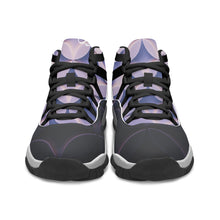 Load image into Gallery viewer, Purple and Black (Sempre Signature) Basketball Sneakers