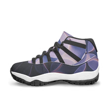 Load image into Gallery viewer, Purple and Black (Sempre Signature) Basketball Sneakers