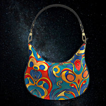 Load image into Gallery viewer, Curve Hobo Bag Abstract Dutch