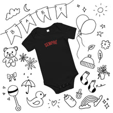 Load image into Gallery viewer, SEMPRÉ: Baby short sleeve onesie
