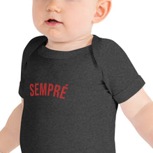 Load image into Gallery viewer, SEMPRÉ: Baby short sleeve onesie
