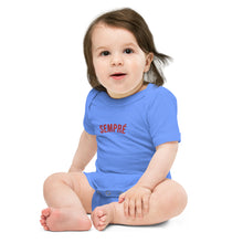 Load image into Gallery viewer, SEMPRÉ: Baby short sleeve onesie
