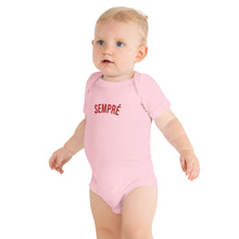 Load image into Gallery viewer, SEMPRÉ: Baby short sleeve onesie
