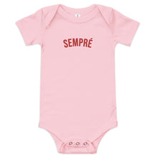 Load image into Gallery viewer, SEMPRÉ: Baby short sleeve onesie
