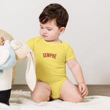 Load image into Gallery viewer, SEMPRÉ: Baby short sleeve onesie
