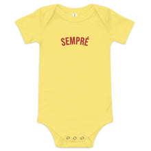 Load image into Gallery viewer, SEMPRÉ: Baby short sleeve onesie
