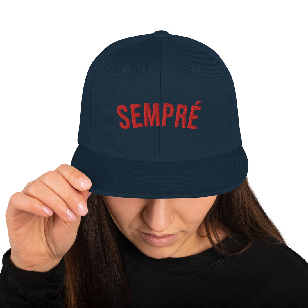 SEMPRÉ: Snapback Hat