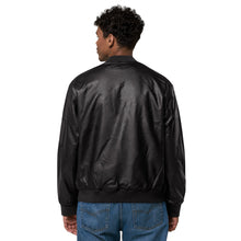 Load image into Gallery viewer, SEMPRÉ: Leather Bomber Jacket
