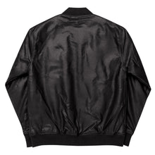 Load image into Gallery viewer, SEMPRÉ: Leather Bomber Jacket
