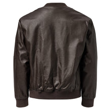 Load image into Gallery viewer, SEMPRÉ: Leather Bomber Jacket
