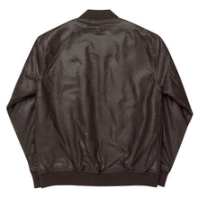 Load image into Gallery viewer, SEMPRÉ: Leather Bomber Jacket
