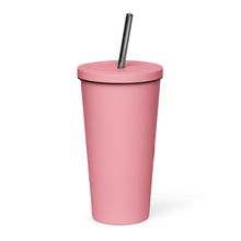 Load image into Gallery viewer, SEMPRÉ: Insulated tumbler with a straw
