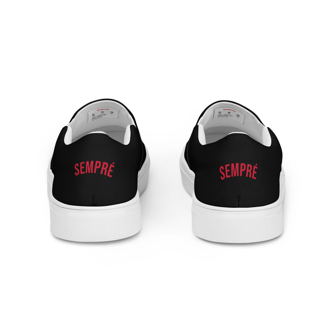 SEMPRÉ: Men’s slip-on canvas shoes