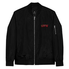 Load image into Gallery viewer, SEMPRÉ: Premium recycled bomber jacket
