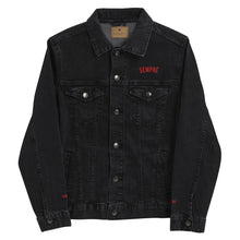 Load image into Gallery viewer, SEMPRÉ: Unisex denim jacket
