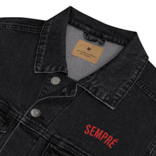 Load image into Gallery viewer, SEMPRÉ: Unisex denim jacket
