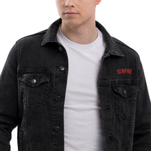 Load image into Gallery viewer, SEMPRÉ: Unisex denim jacket
