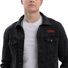 Load image into Gallery viewer, SEMPRÉ: Unisex denim jacket
