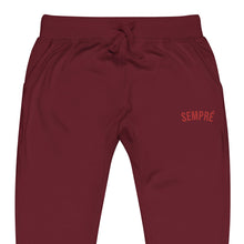 Load image into Gallery viewer, SEMPRÉ: Unisex fleece sweatpants
