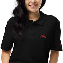 Load image into Gallery viewer, SEMPRÉ: Unisex pique polo shirt
