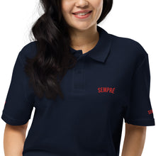 Load image into Gallery viewer, SEMPRÉ: Unisex pique polo shirt
