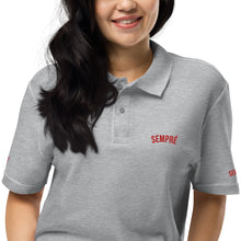 Load image into Gallery viewer, SEMPRÉ: Unisex pique polo shirt
