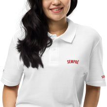 Load image into Gallery viewer, SEMPRÉ: Unisex pique polo shirt
