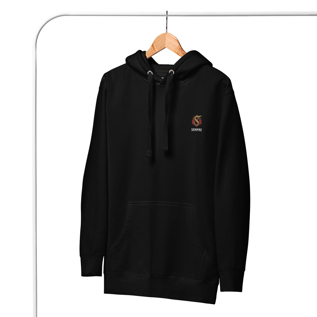 SEMPRE CREST: EMBROIDERED LOGO (Unisex Hoodie)