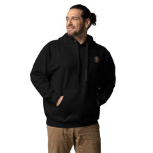 Load image into Gallery viewer, GOLD SEMPRE CREST : EMBROIDERED LOGO (Unisex Hoodie)
