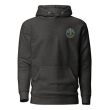 Load image into Gallery viewer, SEMPRE AQUA CREST : EMBROIDERED LOGO (Unisex Hoodie)
