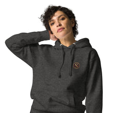 Load image into Gallery viewer, GOLD SEMPRE CREST : EMBROIDERED LOGO (Unisex Hoodie)
